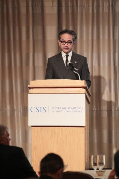 "...Menlu RI Marty Natalegawa, saat Menyampaikan Keynote Address di The Indonesia Conference @ CSIS, 16 Mei 2013..." Photo By : Dit Infomed Kemenlu RI